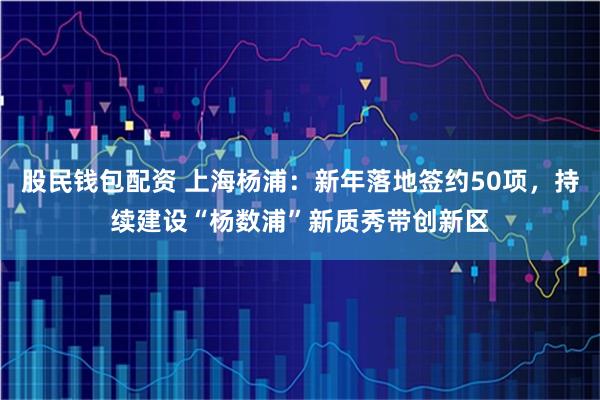 股民钱包配资 上海杨浦：新年落地签约50项，持续建设“杨数浦”新质秀带创新区